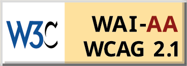 Web Content Accessibility Guidelines (WCAG) 2 Level AA Conformance logo
